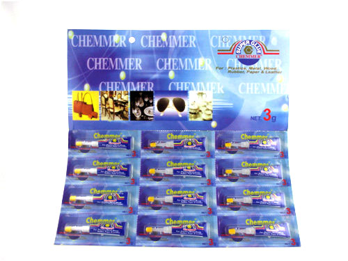 chemmer super glue  12/card