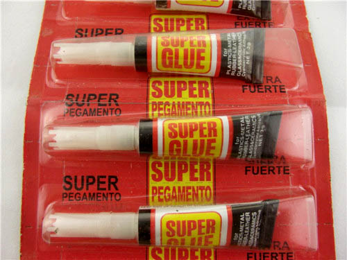 red  card   super  glue 