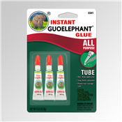 3 Piece of New Guoelephant Glue Instant All-Purpose Formula Gel 9 gms Size