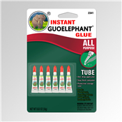 6 Piece of New Guoelephant Glue Instant All-Purpose Formula Gel 18 gm Size